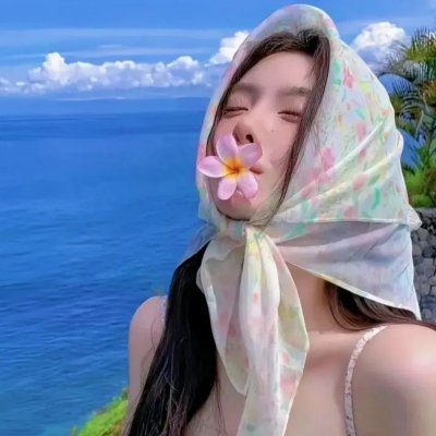 高山上的热气球